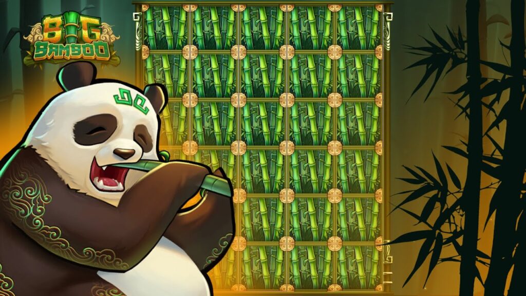 Big bamboo gameplay screenshot with panda